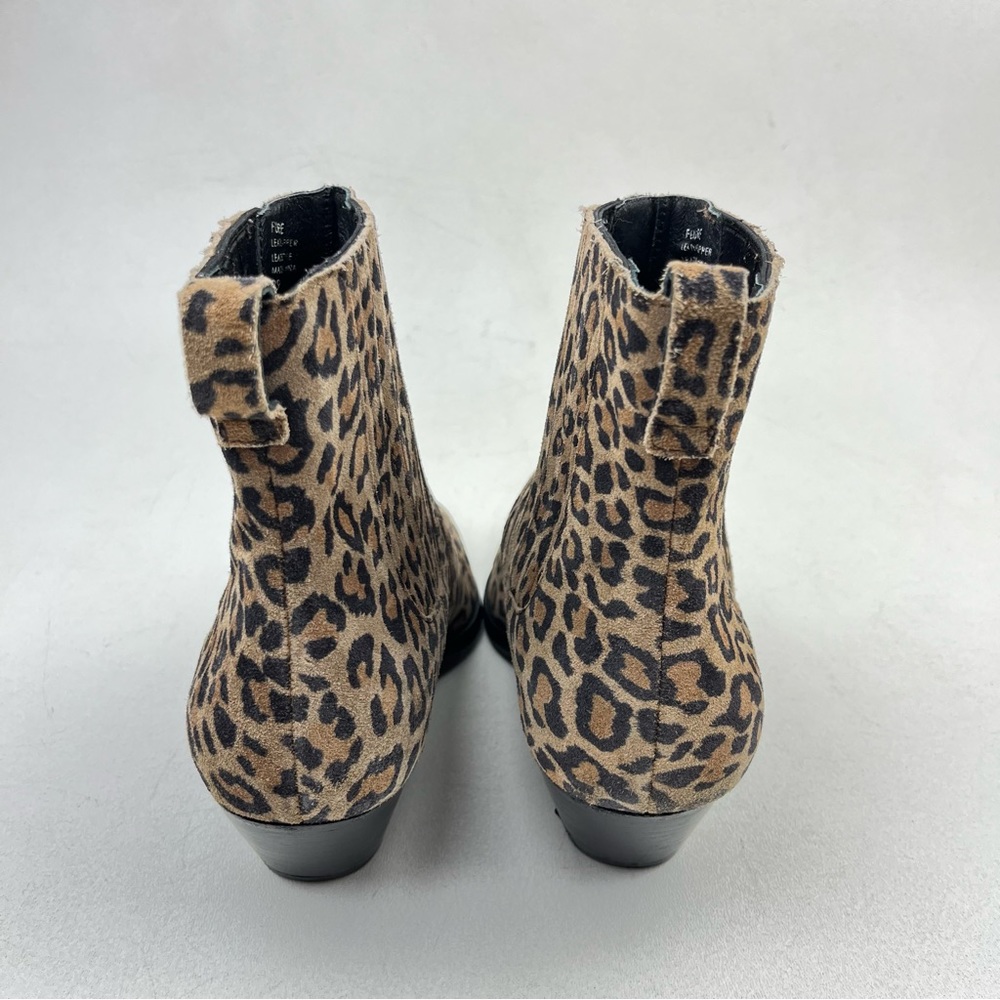 ASH Future Leopard-Print Suede Booties - Picture 4 of 10